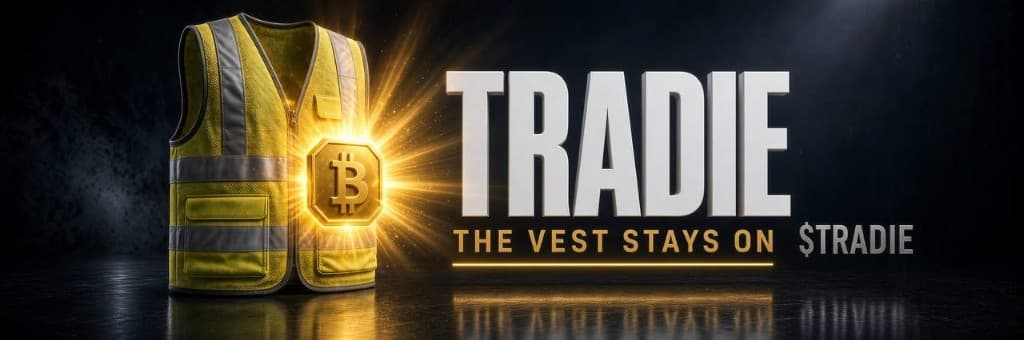 TRADIE — The vest stays on